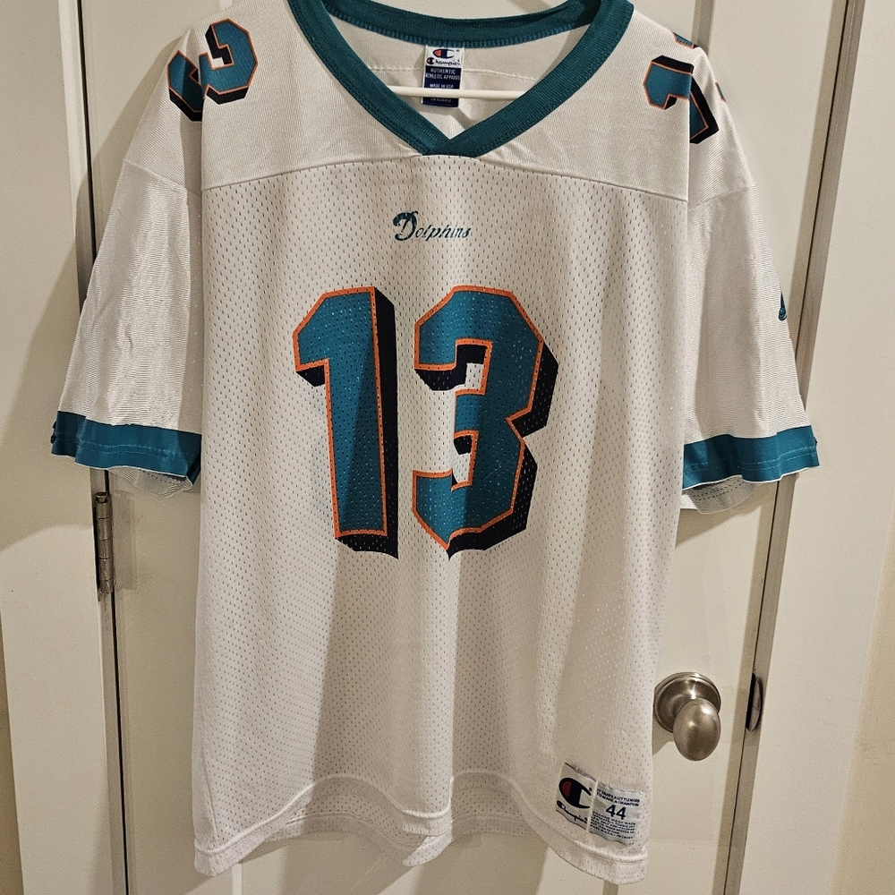 Vintage Champion 1992 Miami Dolphins Football Jersey - #13 Dan Marino - Size 44